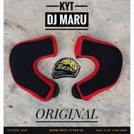 100% ORIGINAL KYT DJ MARU CHEEK FOAM