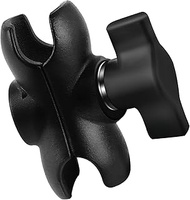 RomHaus 2.36" Metal Double Socket Arm for RAM B Size 1"/25mm Ball Mount Extension Long Arm, Mount Ac