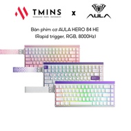 AULA HERO 84 HE mechanical keyboard (Rapid tigger, RGB, 8000Hz) - Genuine product Aula Keyboard