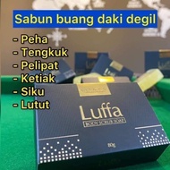 Sabun scrub LUFFA/sabun hilang daki/luffa body scrub soap/whitening soap kulit mati luffa by fluffy 