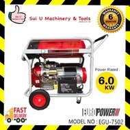 【SELLER PICK】EUROX / EUROPOWER EGU7502 Gasoline Generator 6KW