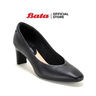 Bata Formal Shoes High Heels With 3 Inches For Women Paulline Model Black 7506875 Beige 7508875