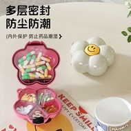pill box medicine pill box Pill Box Household Portable Medicine Storage Box Large Capacity Pill Pack