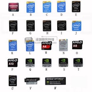 2025 CPU Logo 4 5th Generation Label Sticker Notebook Sticker Label CORE i3 i5 i7 Sticker