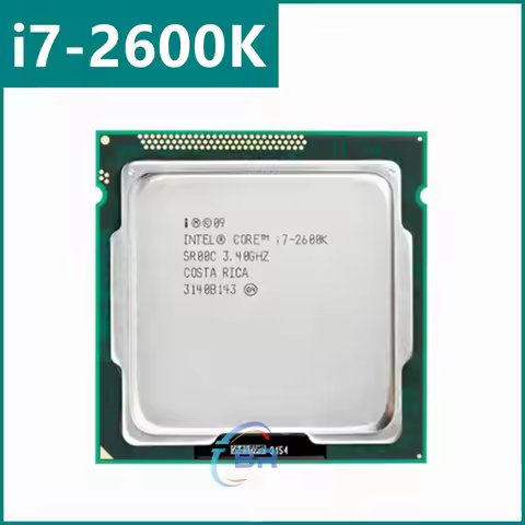 i7-2600K LGA 1155 i7 2600K Quad-Core 3.4GHz 8M 95W CPU SR00C