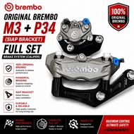 Brembo M3 + P34 Combo Xmax V1 V2 V3 Y15 NVX Nmax ADV 150 160 350 Vario KRR150 RXZ LC5S V8 Brake Cali