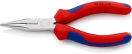 Knipex Radio Pliers with Soft Grip Chrome Plated 25 05 140(5.5 Inches) 25 05 160(6 Inches) (Option S