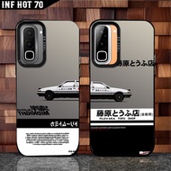 INFINIX HOT 70 CASE - SOFTCASE - HYBRID IMD HOLOGRAM - SO COOL - INITAL D ART GLOSSY PREMIUM LASER M