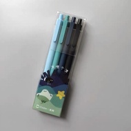 Chopin Neutral Pen Retro Color Student Use 0.5 Macaron Fruit Series Button Pen Exam Question Signing
