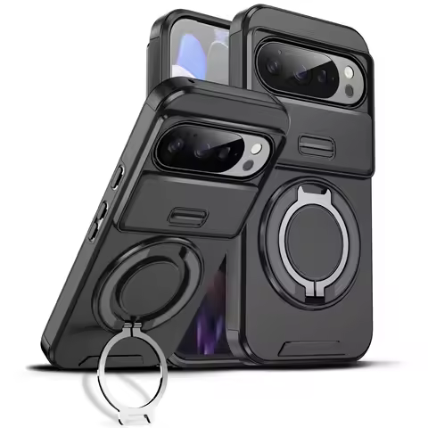 Armor Magnetic Holder Stand Case for Google Pixel 10 Pro XL 9A 9 8 Pro 7 8a Pixel10 Pixel9 Pixel8a P