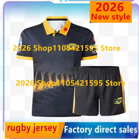 HURRICANES 2026 ANZAC RUGBY JERSEY Size:S-5XL