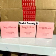 Glad2Glow Perfect Blurring Powder Foundation two way cake TWC Primer Skin Tint Foundation