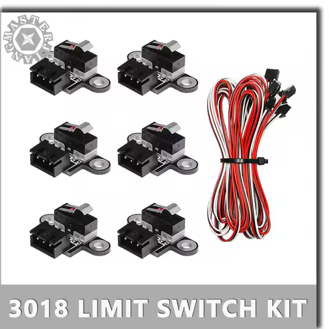 3-Pin Cable Mini Limit Switch Vertical limit switch forCNC 3018-PRO /3018-Max Metal/3018 Plus with 3