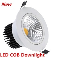【☑Fast Delivery☑】 li62292595258181 Dimmable Led Downlight Light Cob Ceiling Spot Light 5w 7w 9w 12w 85-265v Ceiling Recessed Lights Indoor Lighting