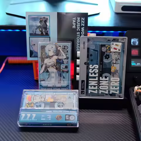 Game Zenless Zone Zero Obol Squad Music Tape Seed OST Album Cassettes Cosplay Walkman Car Recorder S