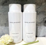 全新 日本 Sholayered Mouth Wash 香水 香薰 漱口水 300ml Citrus mint Layered Frangrance 檸檬薄荷 Byredo 同款