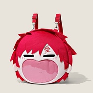[Ready Stock] Naruto Gaara Pain Bag Anime Peripheral Two-Dimensional Big Mouth Pain Bag Taniko Recei