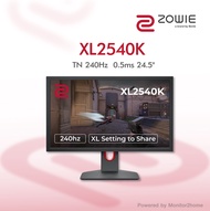 BenQ ZOWIE XL2540K Esports Gaming Monitor | 24.5 inch 240Hz XL Setting to Share | 120Hz Compatible for PS5 and Xbox Series X, Black