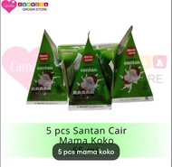5 Pcs Santan cair kara / 5 Pcs Santan cair mama koko