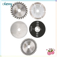 CHERRY 5 PCS Mini Circular Saw Blades, HSS/Diamond 24T/36T/80T Teeth Circular Saw Blade Set, 15mm / 