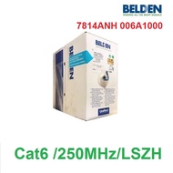 Hotdeal Belden 7814ANH 006A1000 24AWG LSZH Cat6 UTP Cable box (BLUE) - 305M Belden Cat6 Full Copper 