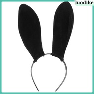 1Rabbit Ear Headband Black Cosplay Party Decoration  luodike