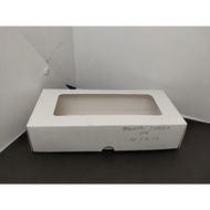 10pcs WHITE MICA BROWNIES BOX 22X10X5 CM IVORY LAMINATED 365 GSM