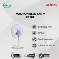 MASPION F23DE 9 INCH TABLE FAN NEW WARRANTY