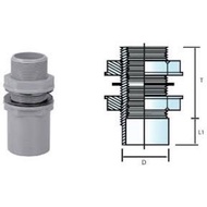 PVC PIPE FITTING TANK CONNECTOR