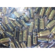8PCS 2.2 UF 50V Japan Nichicon Capacitor 50V2.2 UF 5 * 11 FG fine gold Copper Feet
