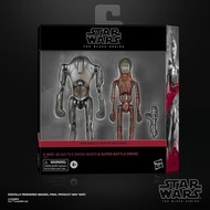Hasbro Star Wars Black Series 6" Super Battle Droid & C-3PO (B1 Battle Droid Body) 2-Pack