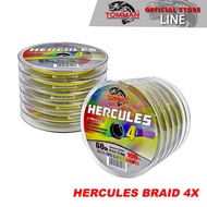 Tomman Line Hercules Braid 4X Fishing Line (100m/15lb-60lb) Benang