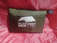 flysheet tenda 3x4 waterpof murah / terpal tenda / flysheet waterproof