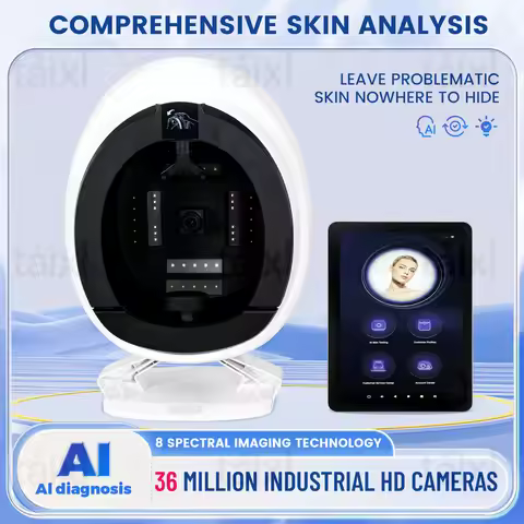 New Upgrade Q1 Skin Analysis Machine Facial 15.6inch 3d Skin Analyzer Spa/Home Use Skin Facial Analy