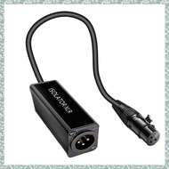 (SZHA) 1 PCS Audio Cable Isolator XLR Eliminates Noise Ground Loop Audio Isolator Eliminates Noise E