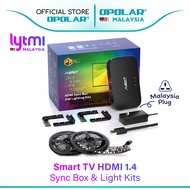 Lytmi Neo Immersion TV LED HDMI 1.4 UK Adaptor Backlights with Sync Box