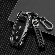 Zinc Alloy Car Key Case For Audi A3 A6 C8 A7 S7 A8 D5 4N S8 Q7 Q8 SQ8 E-tron 2018 2019 2020 2021 Aut