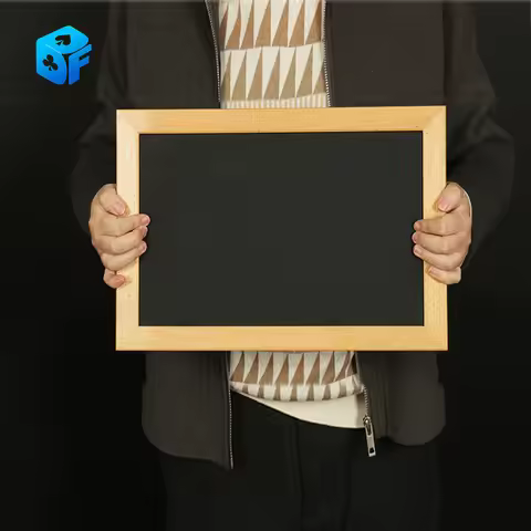 Rope Black Board Write Rope Appearing In the Board Magic Tricks Professional Magician Stage Illusion