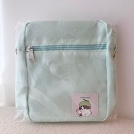 🈹(日版)全新mofusand人氣插畫師鯊魚貓貓車厘子cherry可愛公仔 側孭袋mint green apple shoulder bag