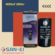 SAN-EI 400uf 250V starting motor capacitor