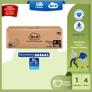 Dr. P Value Pants Level 6 Box Adult Diaper M15/ L15/ XL15 (4 Packs)