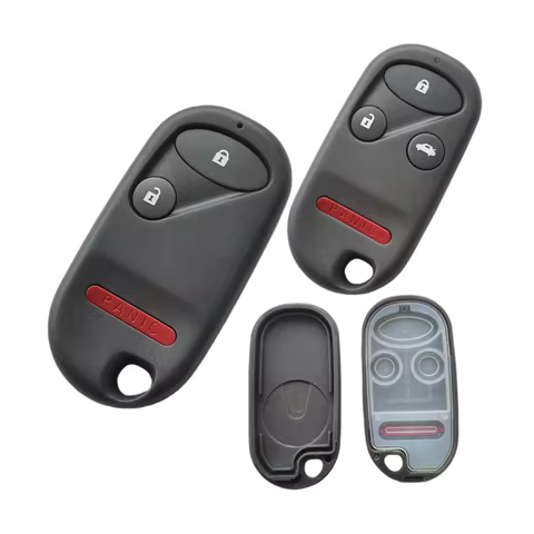 3/4 Buttons Remote Replacement Key Shell Fob For 2002-2004 Honda CR-V OUCG8D-344H-A 72147-S9A-A01