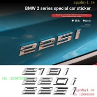 YBY9 Q8ZP JDPU Suitable for BMW 2 Series Modified Car Logo 218i 220i 225i Displacement Logo Digital 