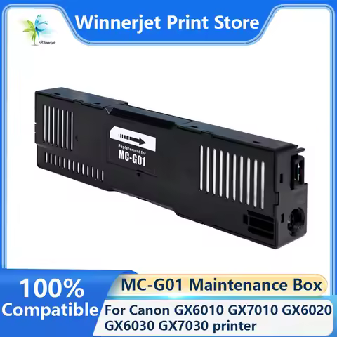 Winnerjet MC-G01 Maintenance Box for Canon GX6010 GX7010 GX6020 GX7020 GX6030 GX7030 GX6040 GX7040 G