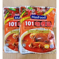 ❗️SG Stock❗️(Bundle of 2)MasFood 101 Instant Curry Paste for Cooking Meat or Chicken 230g