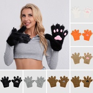 Plush Meat Pad Cat Paw Props cosplay Comic Exhibition Cat Paw Gloves Cartoon Handmade Cat Paw Simula