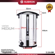 SUBRON SUS 304 Water Boiling Electric 12L 14L 16L Automatis Panas Pemanas Air Minum Kopi Teh Listrik