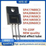 1-5PCS SPA17N80C3 17N80C3 SPA20N65C3 20N65C3 SPA21N50C3 21N50C3 SPA16N50C3 16N50C3 SPA20N60C3 20N60C