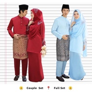 [ Seri Set ] Selendang Kurung Moden . Baju Melayu Sakura . Couple Raya 2024 . Baju Nikah Tunang Peng