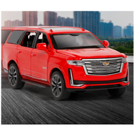 Mô hình xe ô tô cadillac Escalade tỉ lệ 1:32 xe kim loại có âm thanh và đèn mở các cửa - xe đồ chơi